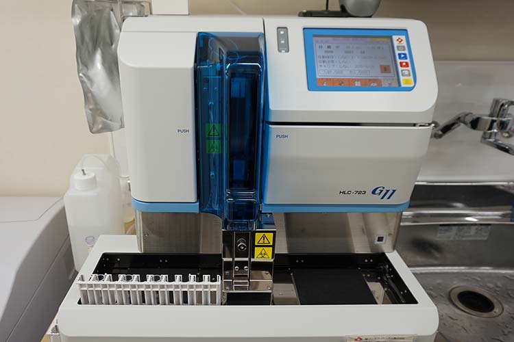 グリコヘモグロビン分析装置