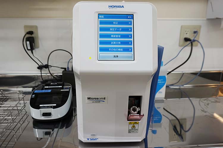 自動血球計数CRP測定装置